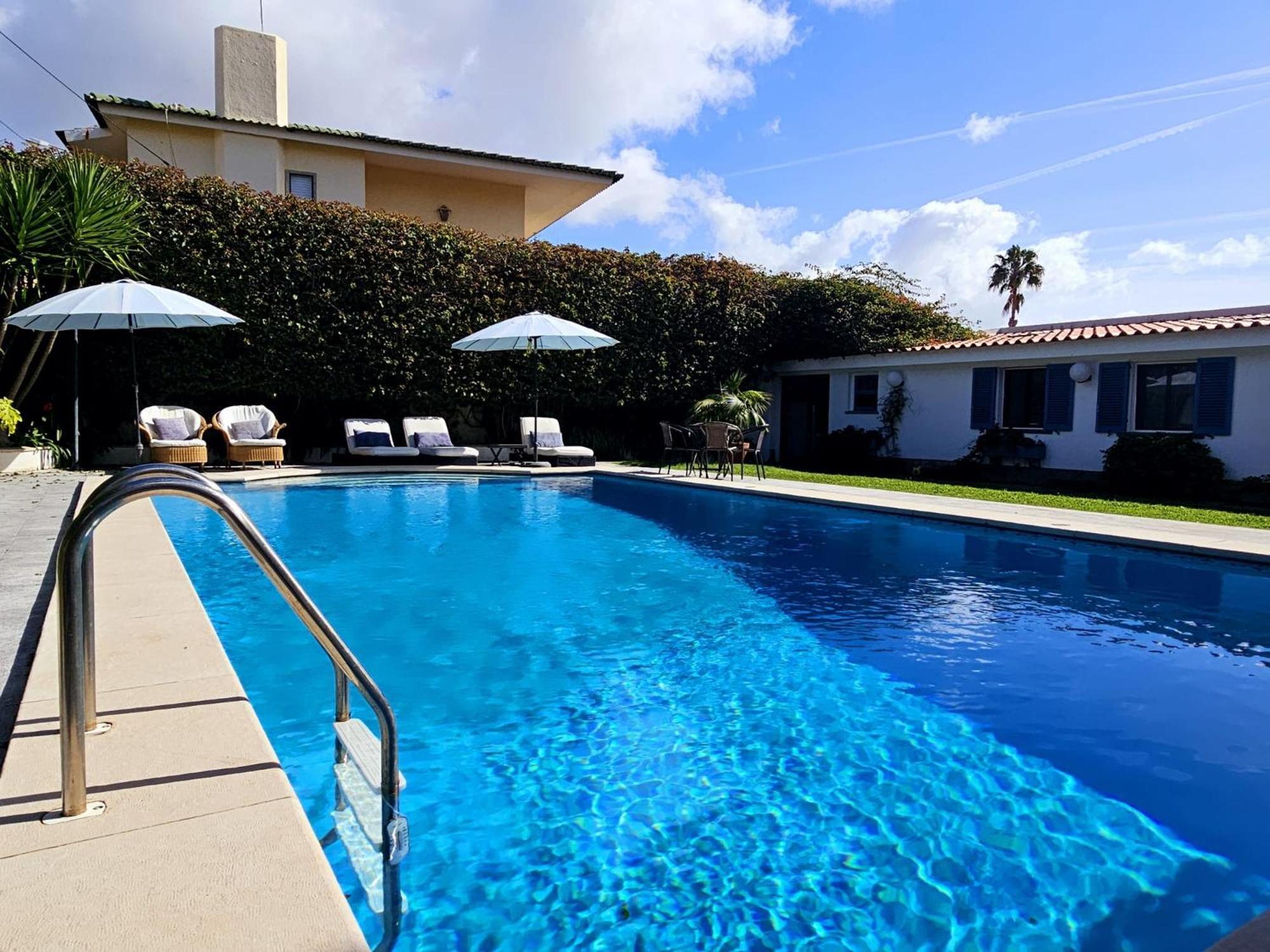 Charming Cozy Studio With Garden & Pool Cascais Bagian luar foto