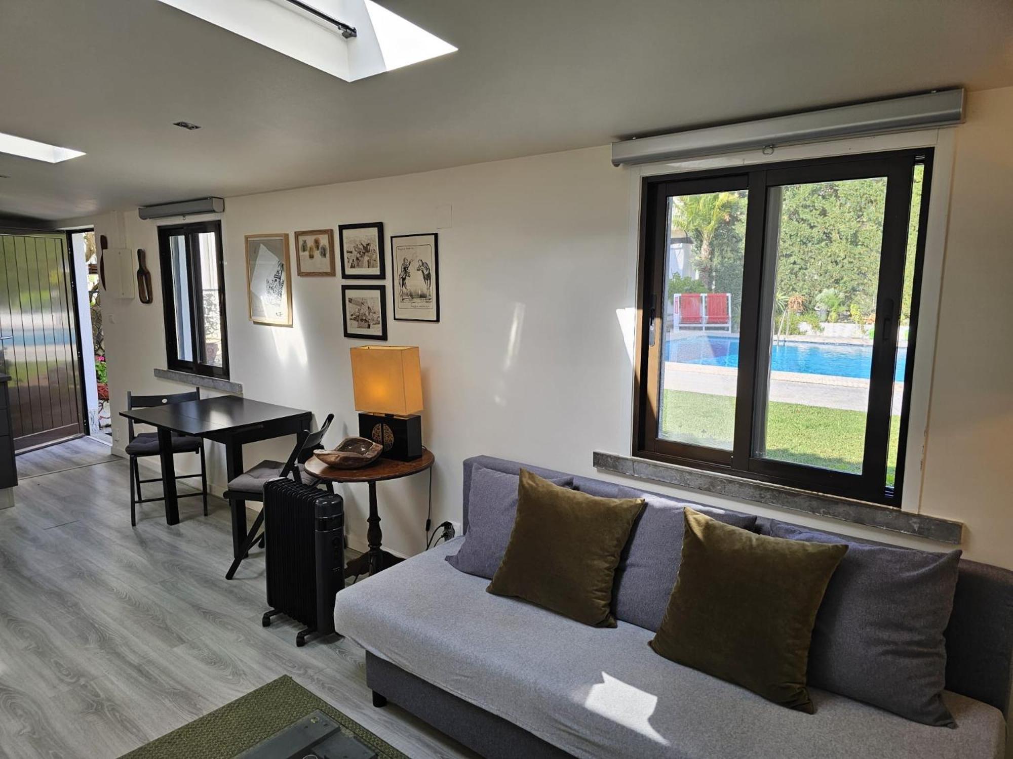 Charming Cozy Studio With Garden & Pool Cascais Bagian luar foto